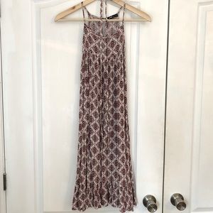 Woman’s Pink Floral Summer Dress Woman’s M